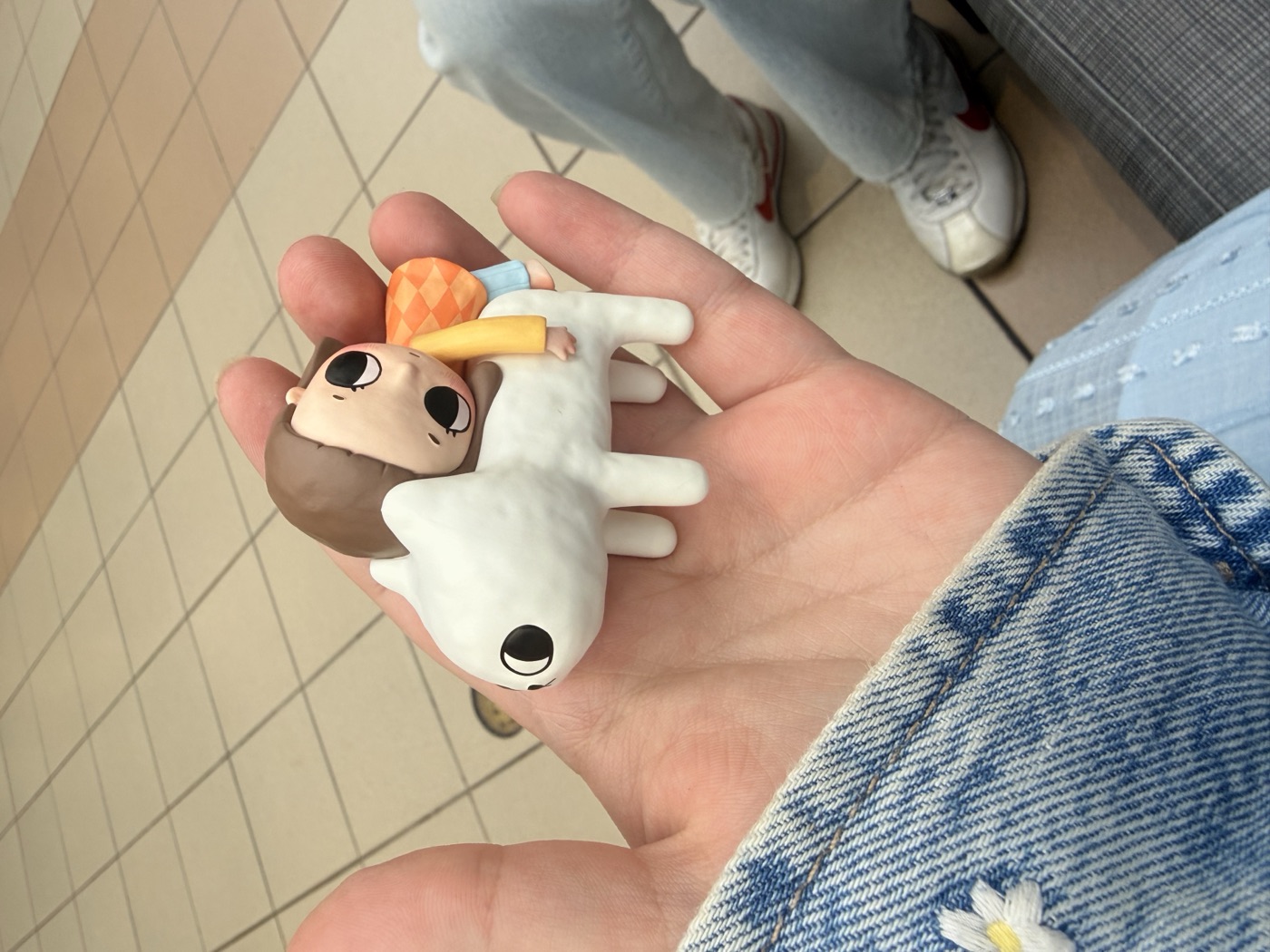 Field trip — examining blind box series in store